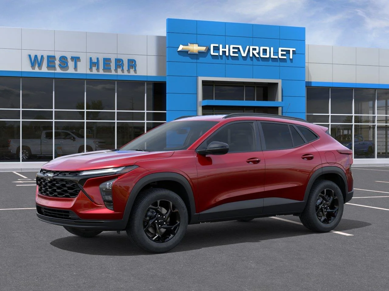 New 2026 Apex Red Chevrolet LT image 2