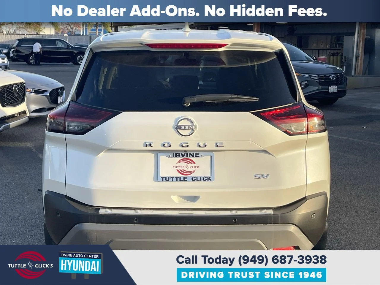 Used 2023 Pearl White Tricoat NISSAN SV image 14