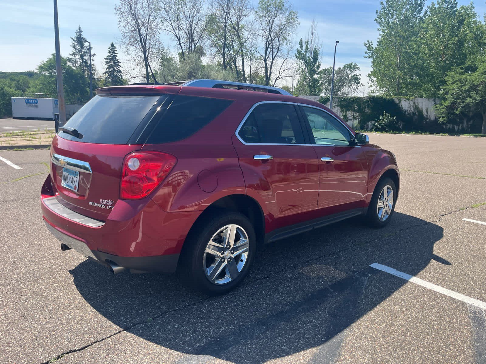 Used 2014 Crystal Red Tintcoat Chevrolet LTZ image 6