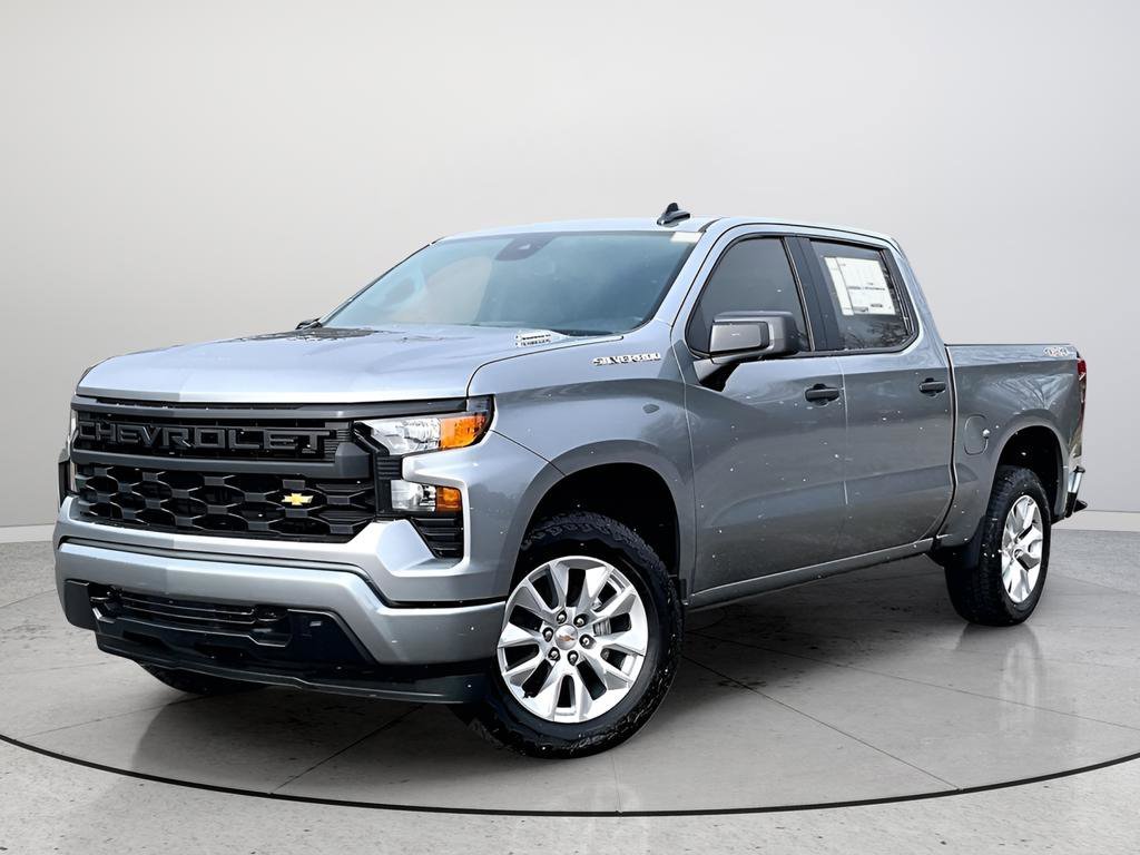 New 2026 Chevrolet Silverado 1500 Custom 4D Crew Cab