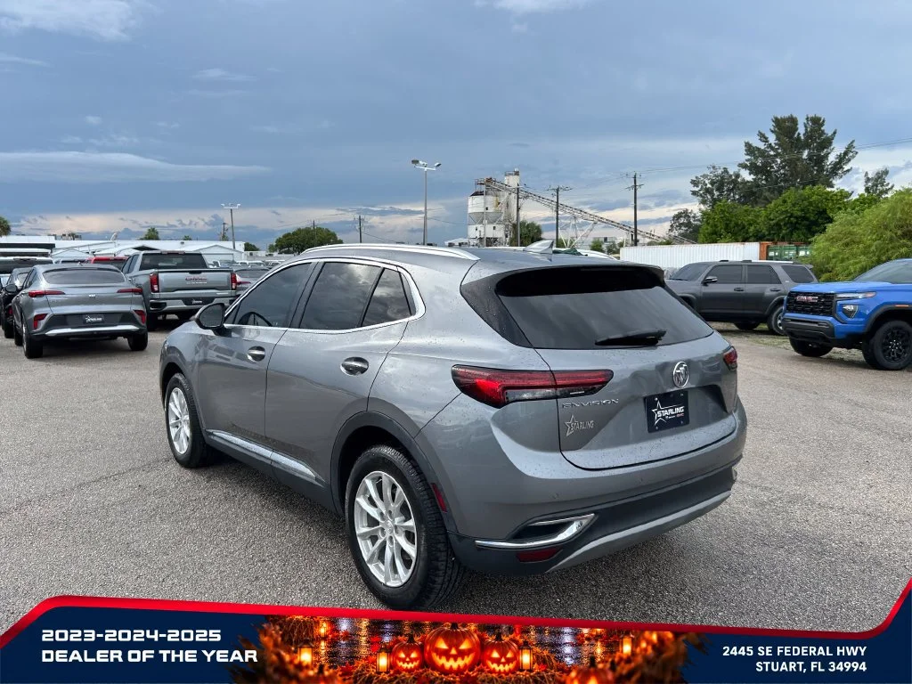 Used 2021 SATIN STEEL METALLIC Buick Preferred image 5