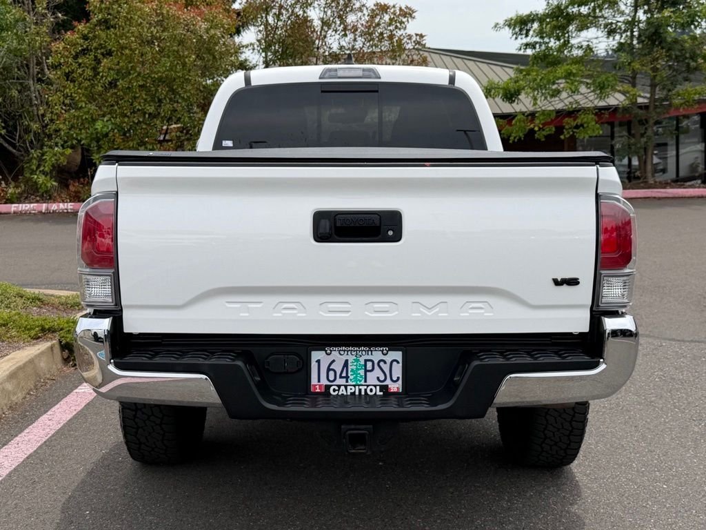 Used 2021 Super White Toyota TRD Off-Road image 5