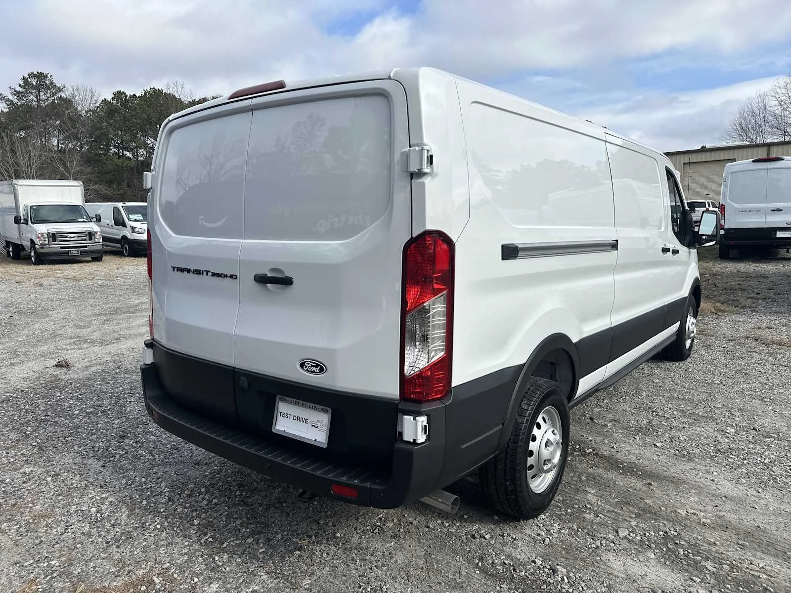 New 2026 Oxford White Ford Cargo Van image 8