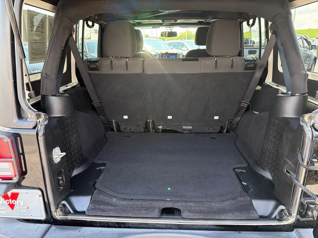 Used 2018 Black Jeep Unlimited Sport image 14