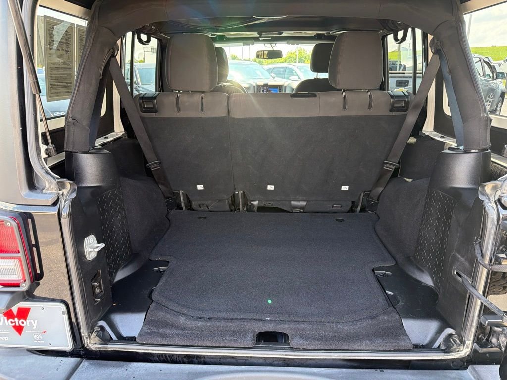 Used 2018 Black Jeep Unlimited Sport image 14