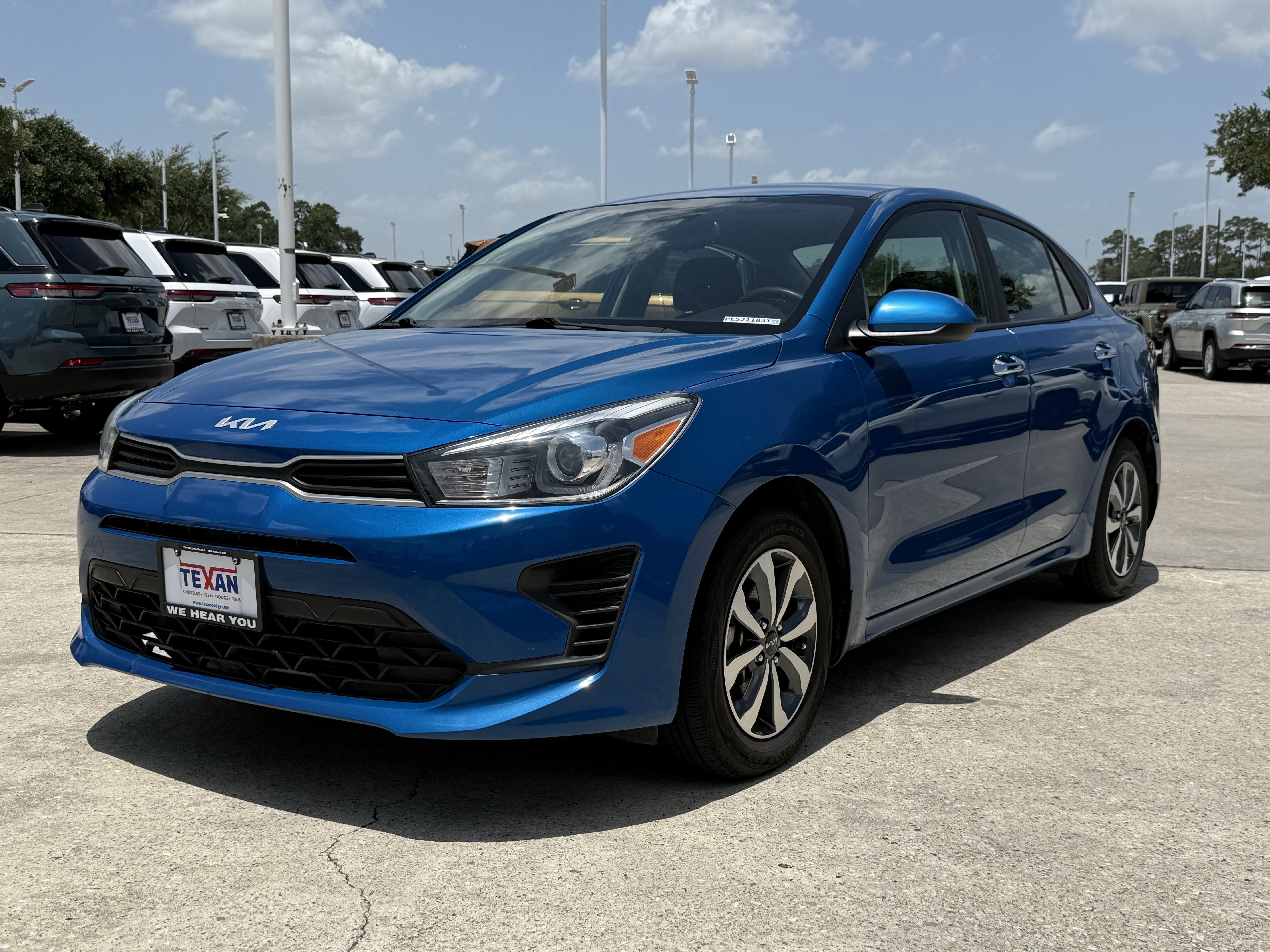 Used 2023 Sporty Blue Kia S image 8