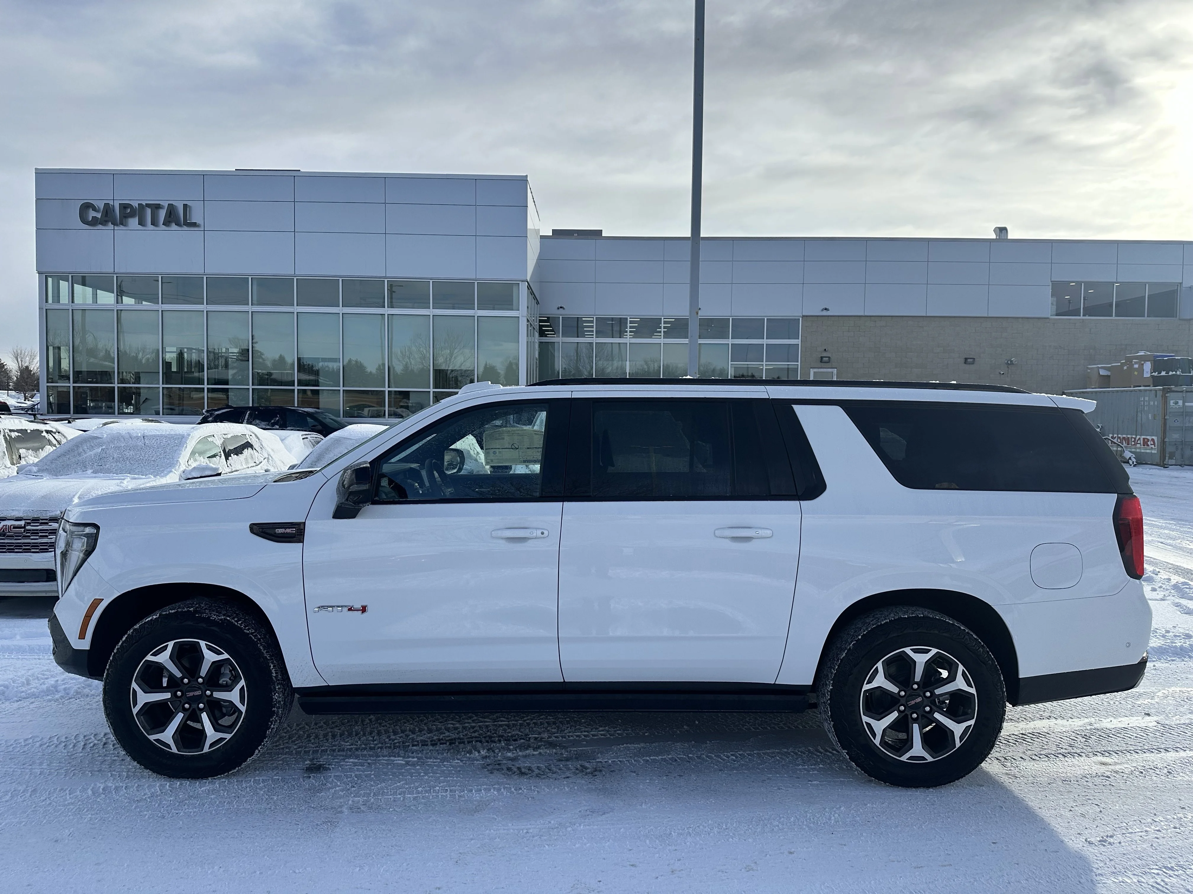 New 2026 Summit White GMC AT4 Ultimate image 3