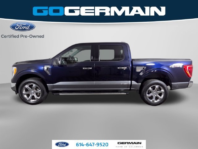 Certified Used 2022 Antimatter Blue Metallic Ford XLT image 10