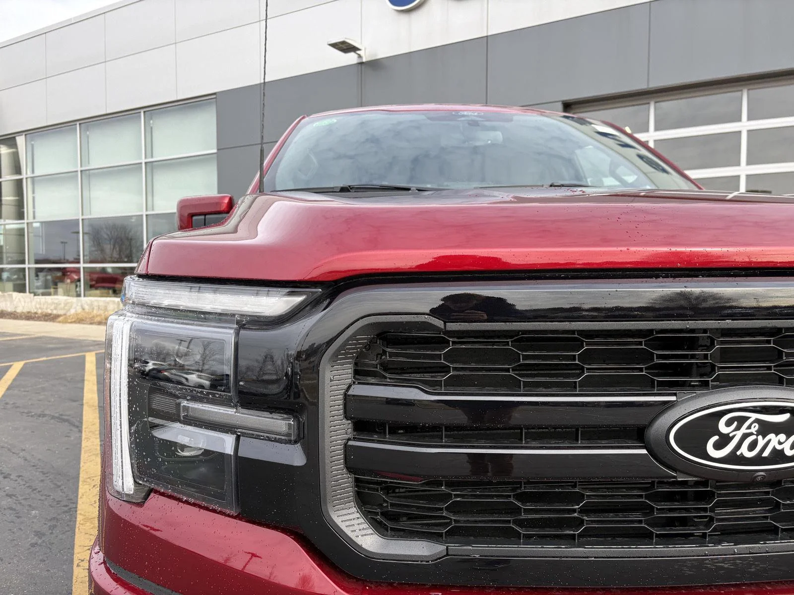 New 2026 Ruby Red Metallic Tinted Clearcoat Ford LARIAT image 25