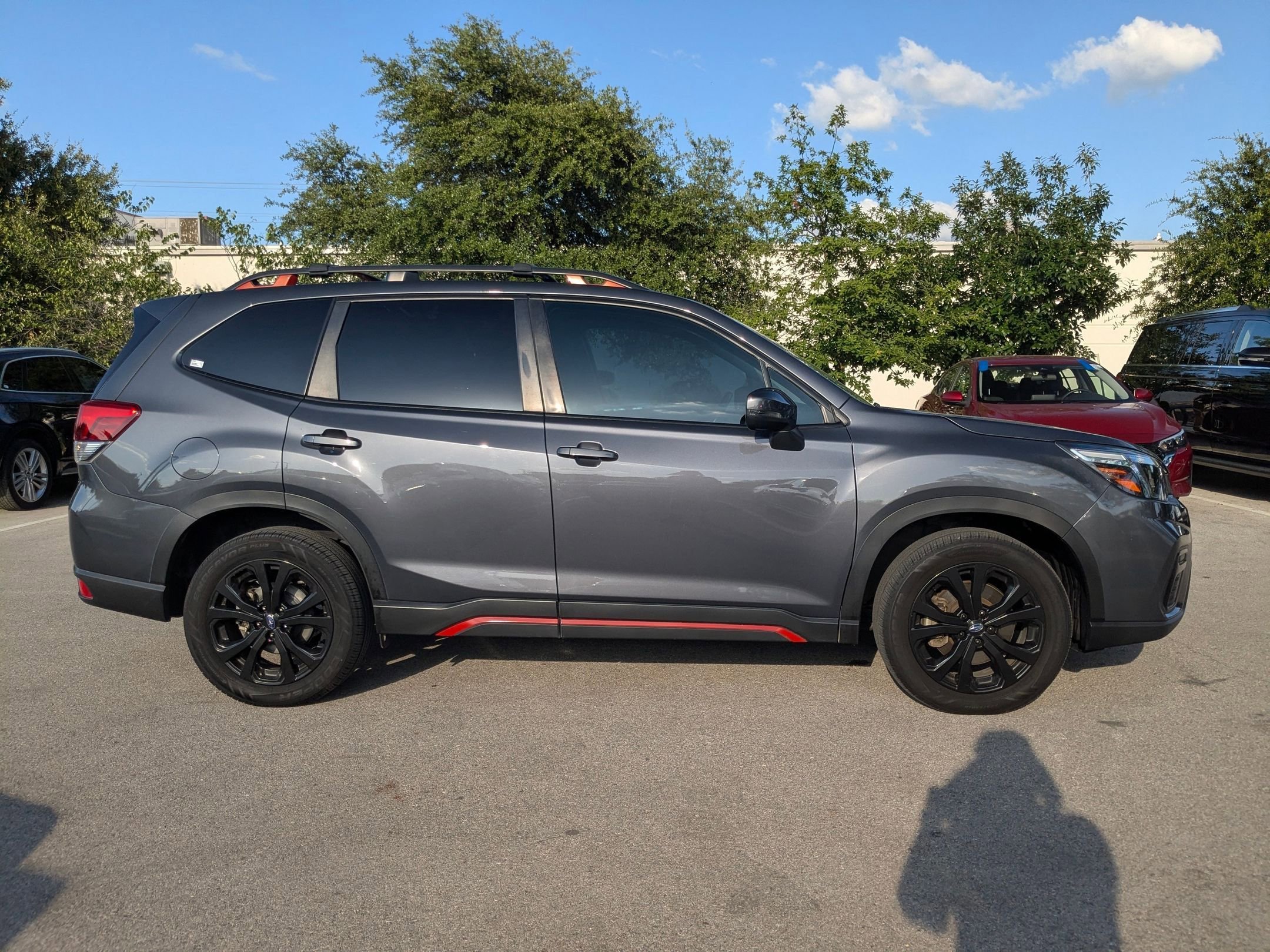 Used 2020 Magnetite Gray Metallic Subaru Sport image 2
