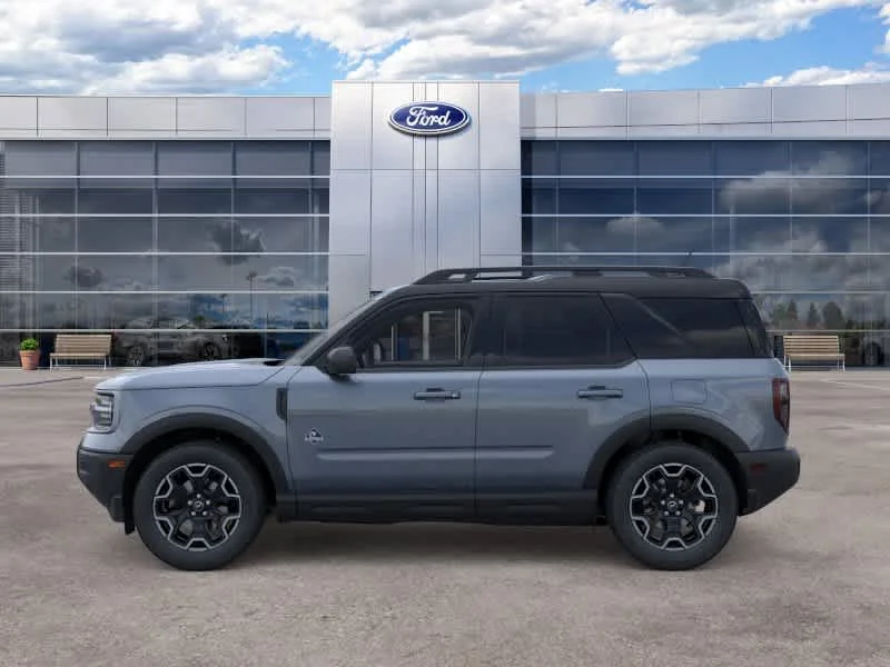 New 2026 Azure Gray Metallic Tri-Coat Ford Outer Banks image 4
