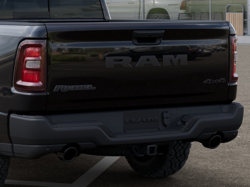 New 2027 Diamond Black Crystal Pearl-Coat Exterior Paint RAM Rebel image 13