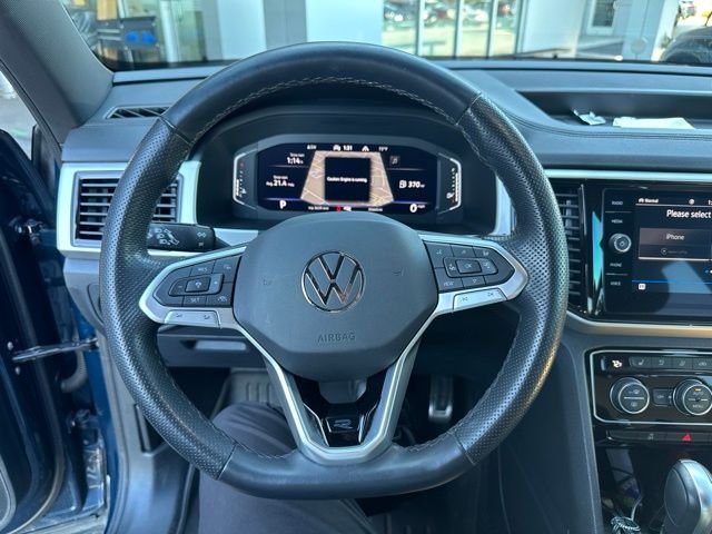 Used 2023 Blue Volkswagen 3.6L V6 SEL Premium R-Line image 6