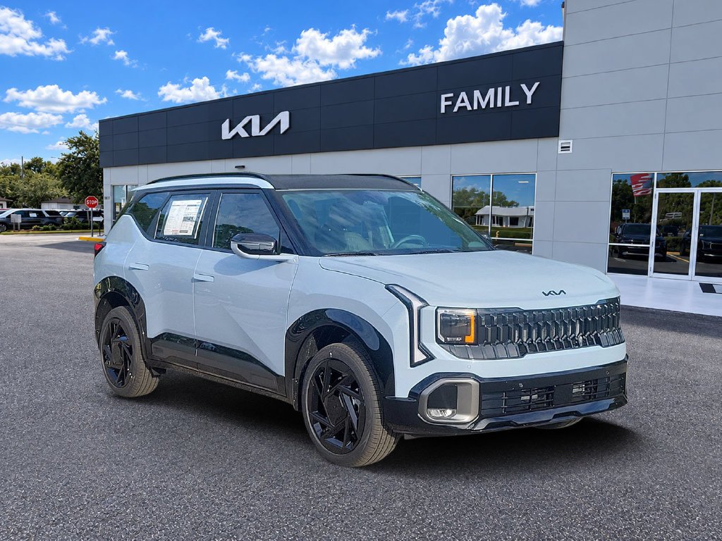 New 2027 Pale Gray Kia X-Line SX image 1
