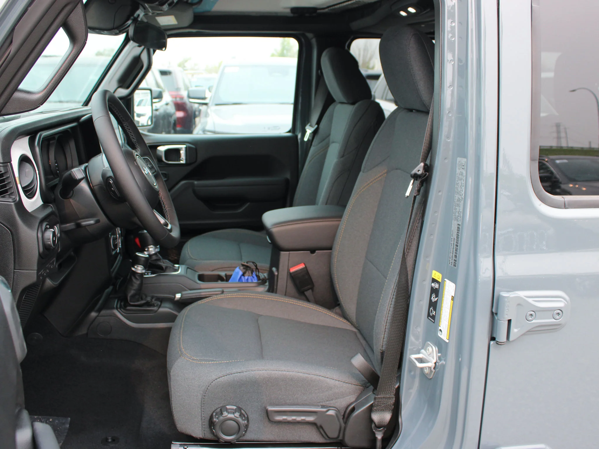 Used 2025 Dark blue Jeep Sport S* 4 Door 4x4, Remote Start, Heated Seats, Safety Group image 6