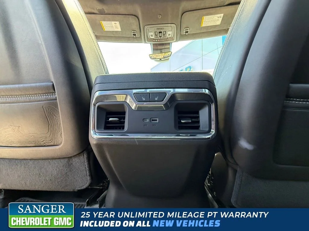 Used 2023 White Frost Tricoat GMC Denali Ultimate image 36
