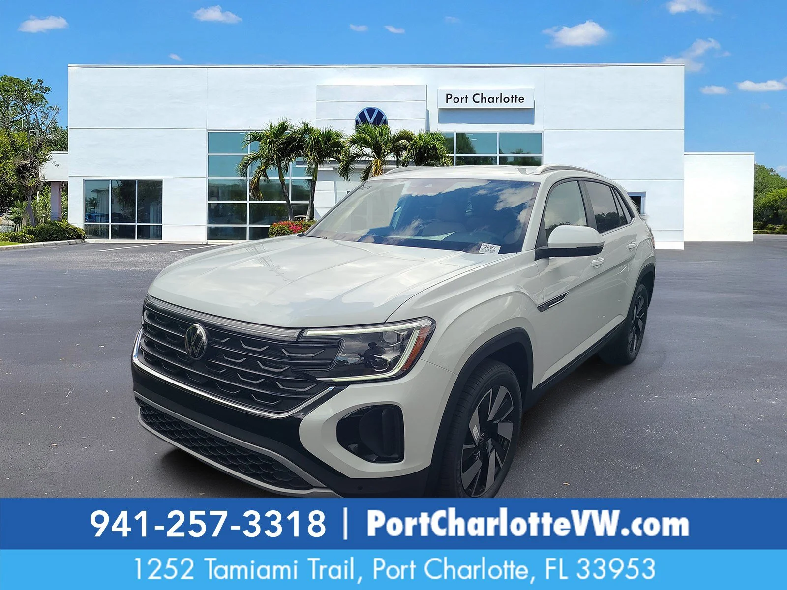 New 2026 White Volkswagen SE w/Technology image 1