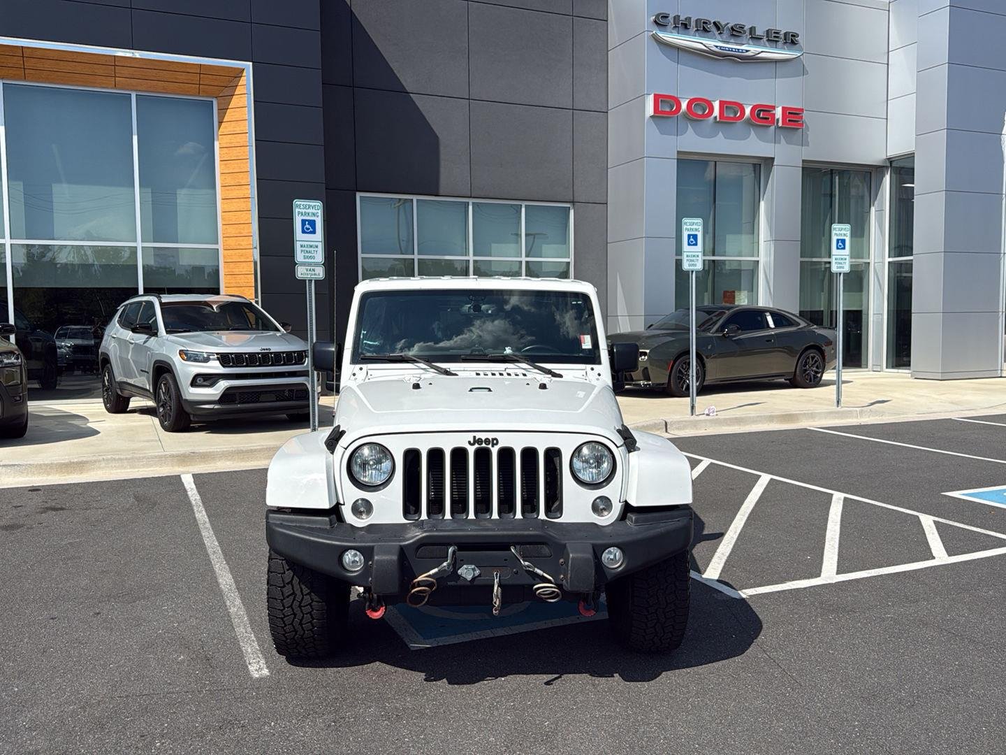 Used 2016 Bright White Clearcoat Jeep Backcountry image 3