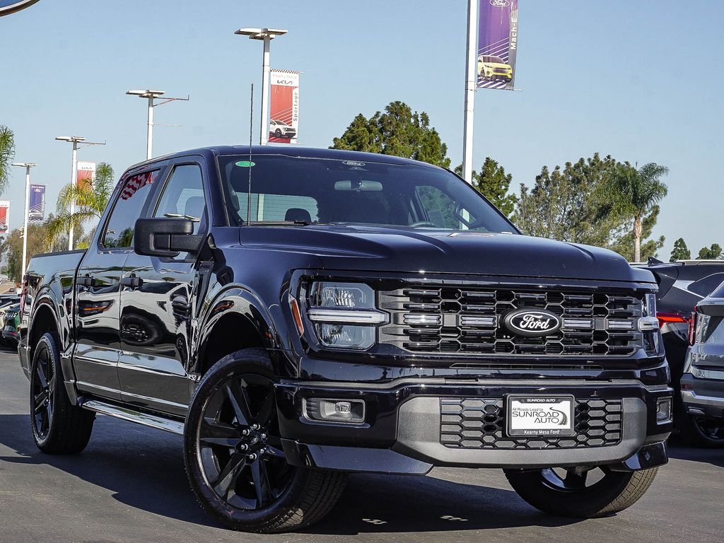 New 2026 Agate Black Metallic Ford STX image 1