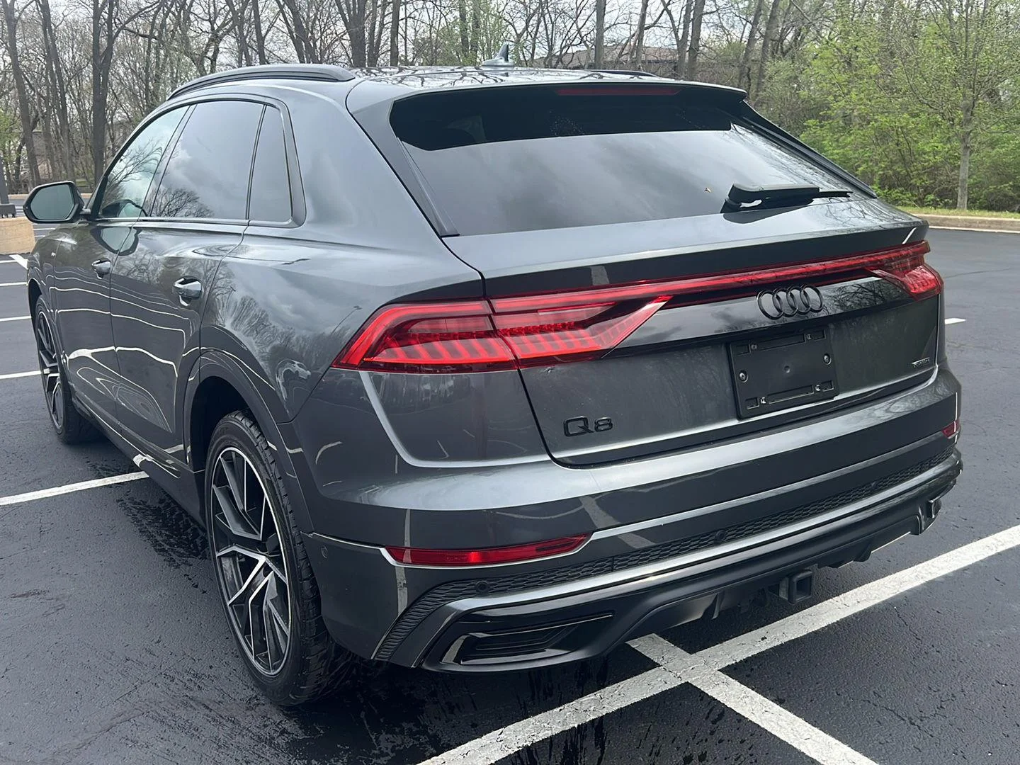 Used 2021 Daytona Gray Pearl Effect Audi Prestige image 3