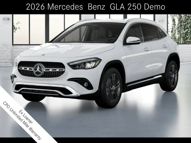 Certified Used 2026 White Mercedes-Benz GLA 250 image 1