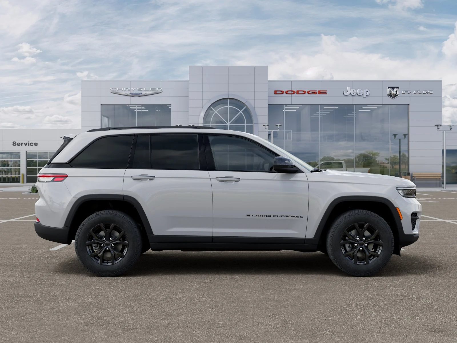 New 2025 Bright White Clearcoat Jeep Altitude X image 35