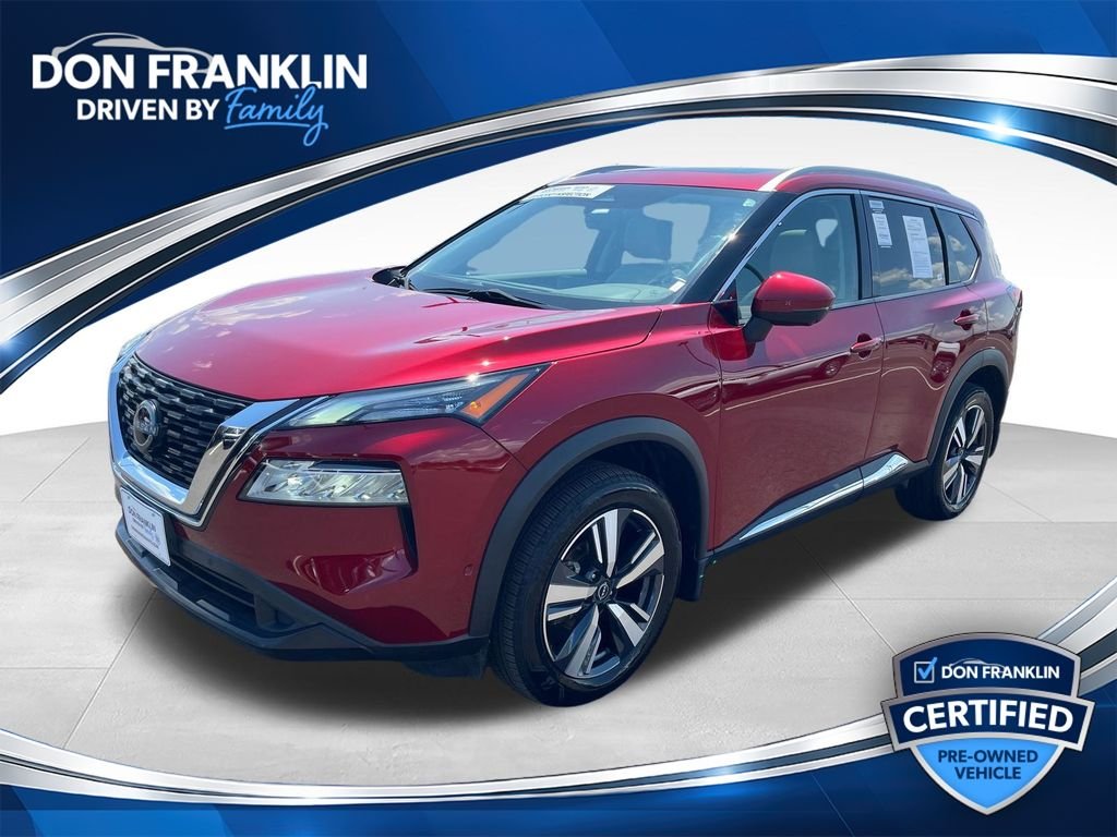 Certified Used 2023 Red Nissan SL image 1