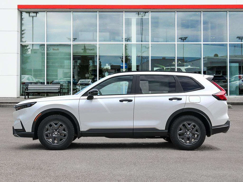 New 2026 Platinum White Pearl Honda TRAILSPORT HYBRID AWD,REMOTE START,TRAIL BADGED SE image 3