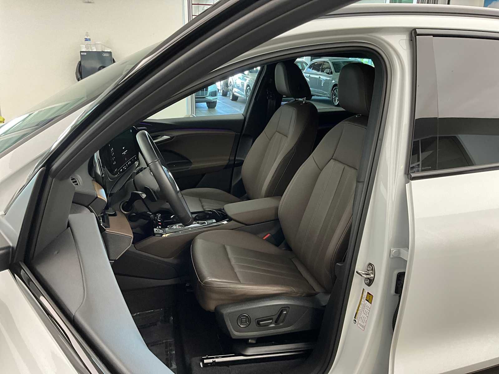 Used 2025 Glacier White Metallic Audi Premium Plus image 12