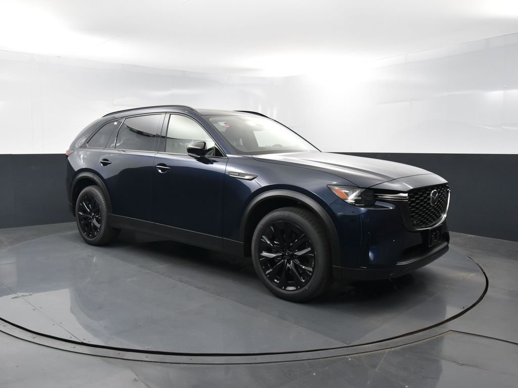 New 2026 Deep Crystal Blue Mica Mazda 3.3 Turbo Premium Sport AWD image 3