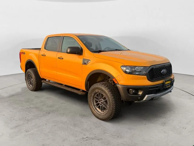 Used 2022 Orange Ford XLT image 3