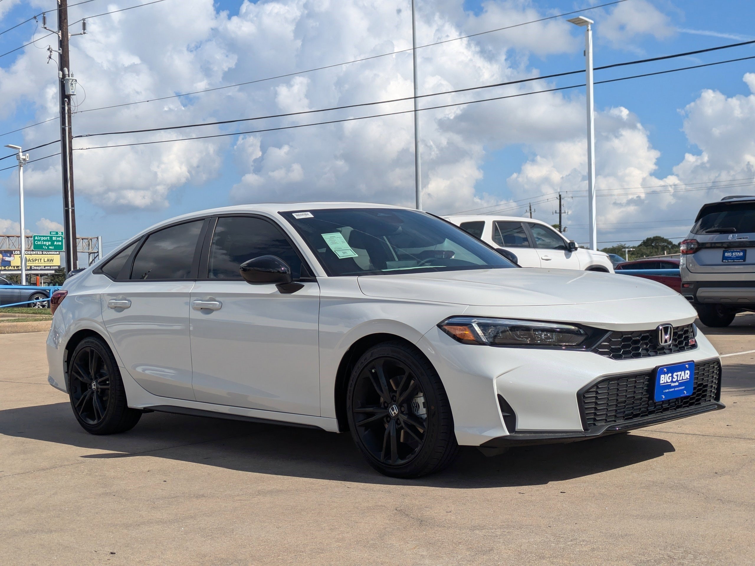 New 2026 Platinum White Pearl Honda  image 2