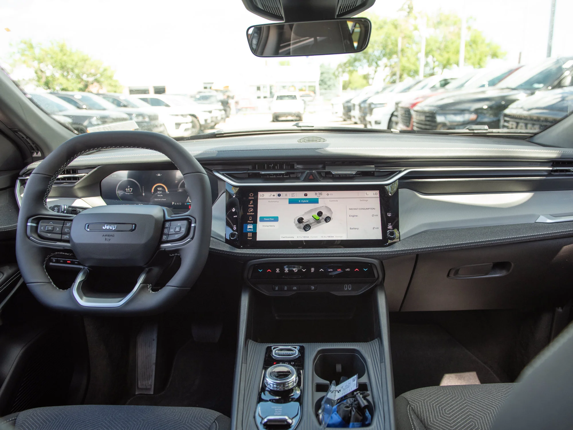 New 2026 Black Jeep Laredo * Hybrid image 8