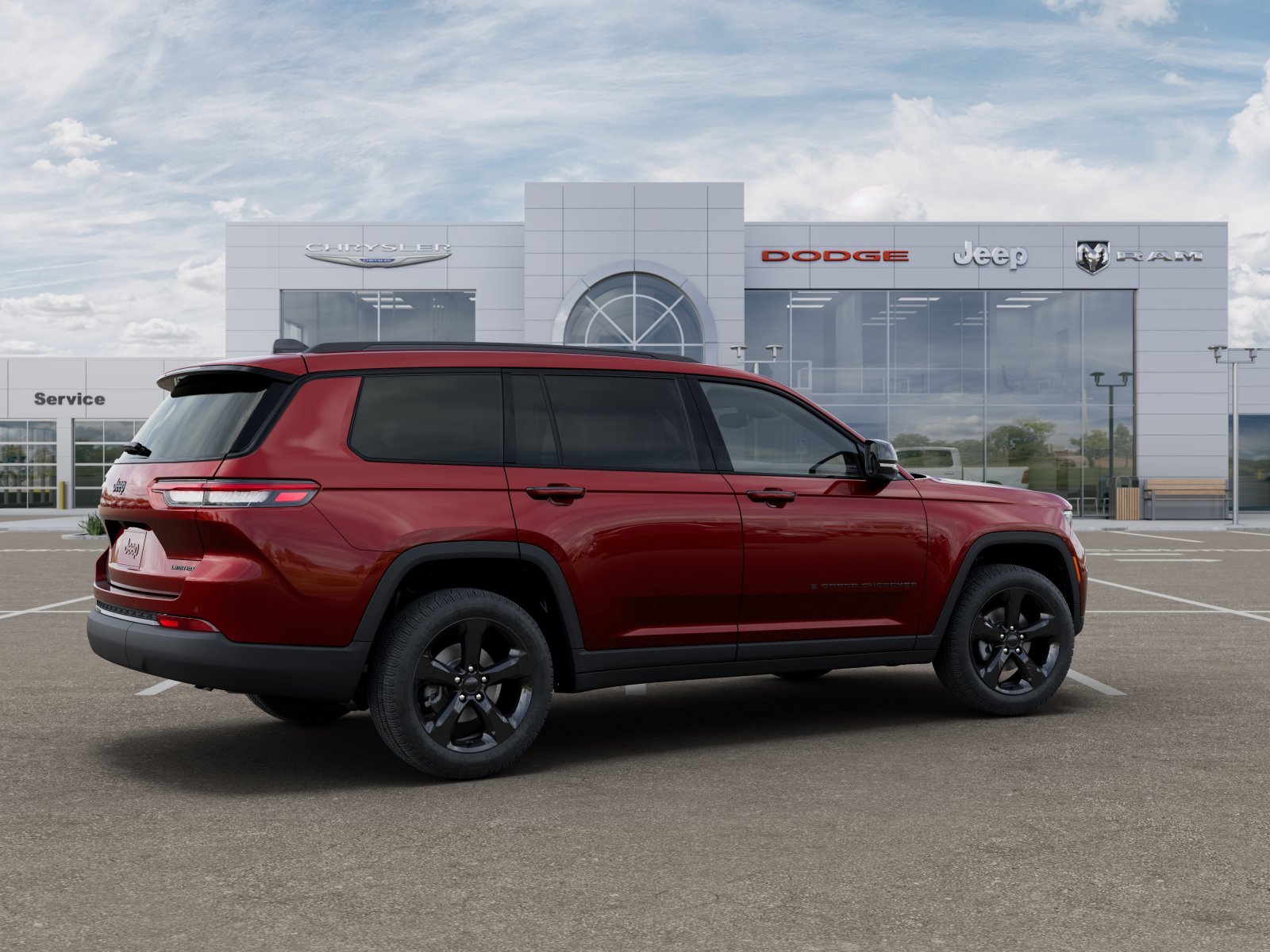 New 2025 Velvet Red Pearl-Coat Exterior Paint Jeep Limited image 35