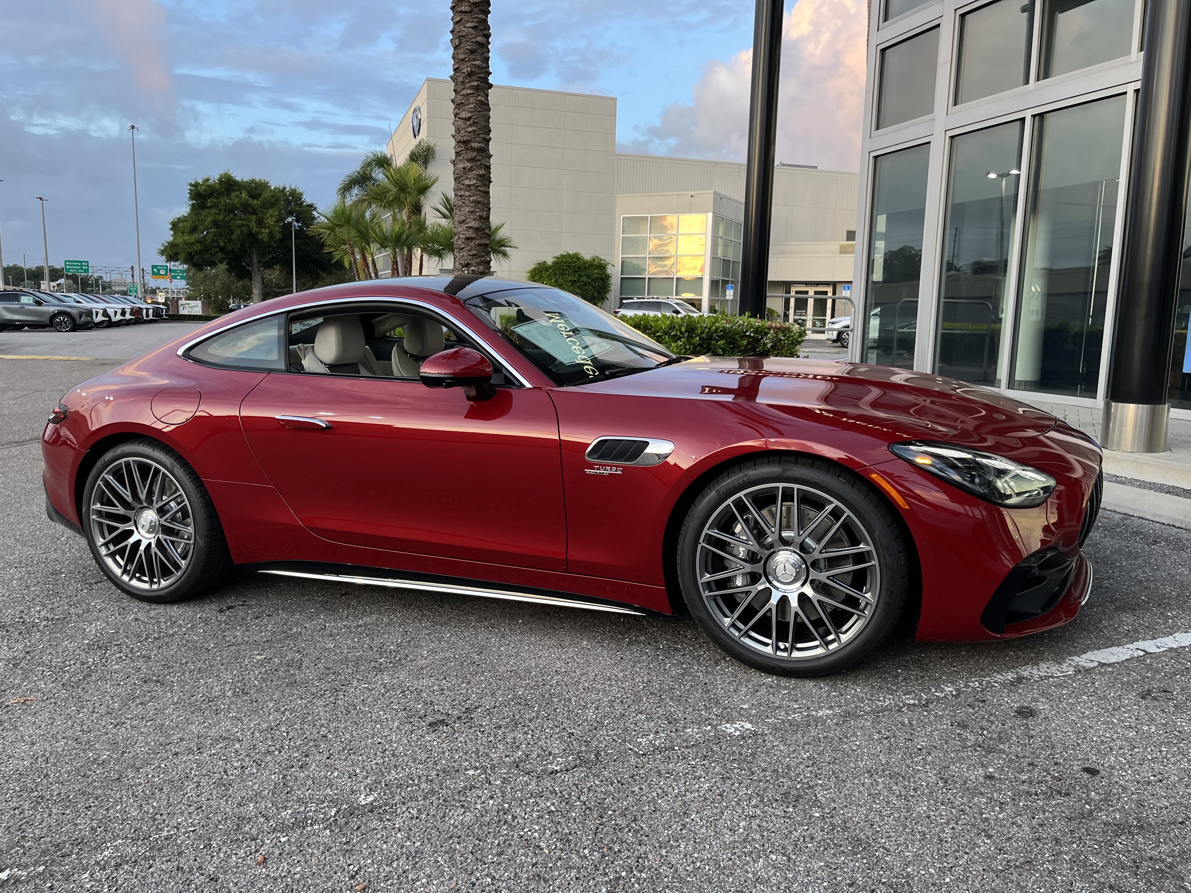 New 2026 MANUFAKTUR Patagonia Red Metallic Mercedes-Benz AMG® GT 43 image 38