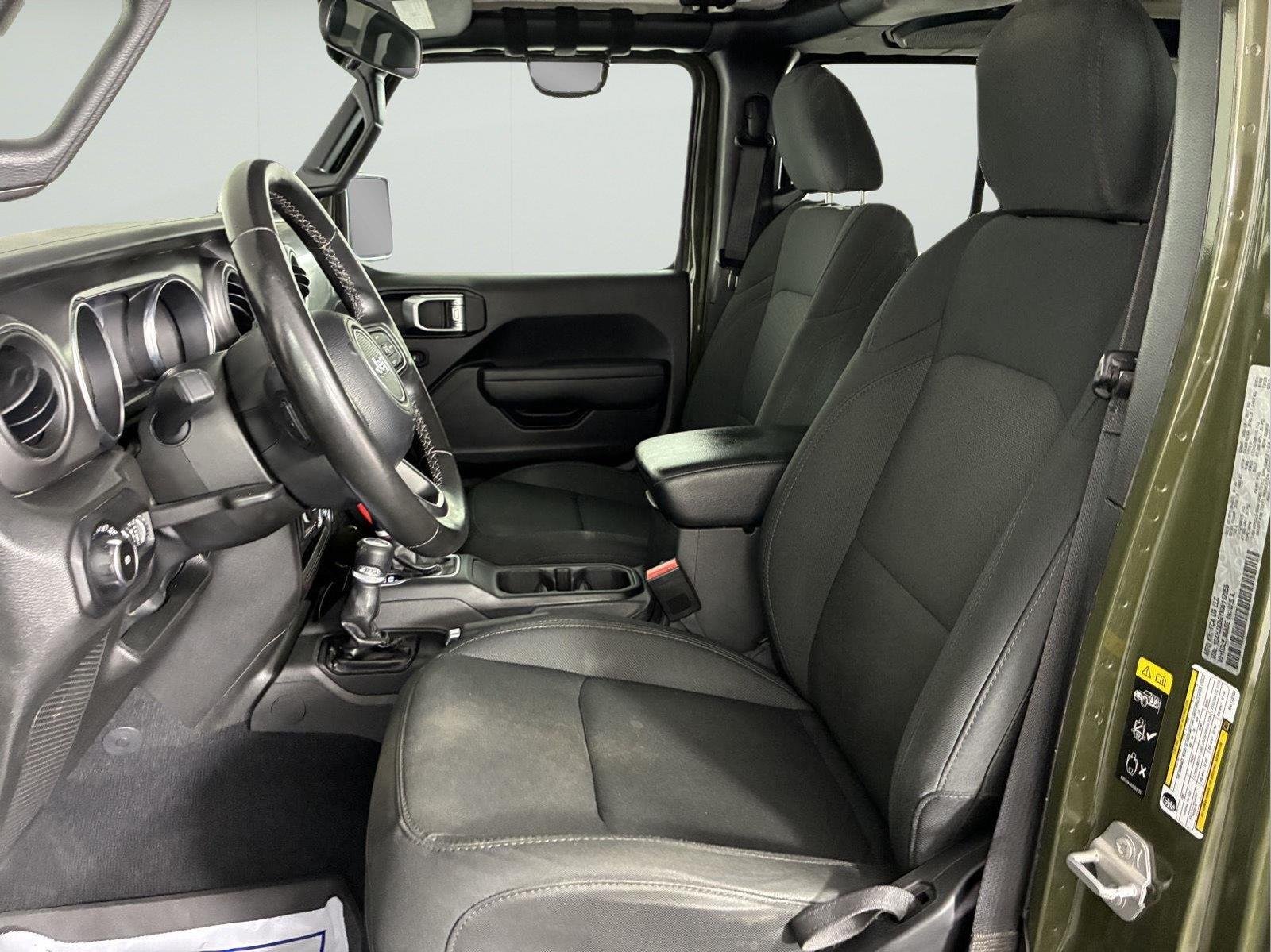 Used 2022 Sarge Green Clearcoat Jeep Unlimited Willys image 22