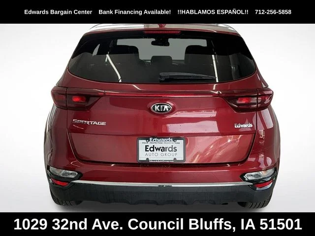 Used 2021 Red Kia LX image 6