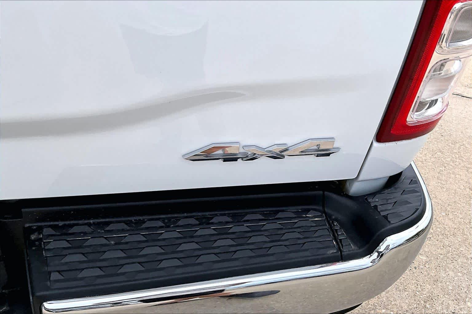 Used 2024 Bright White Clearcoat Ram Big Horn image 9