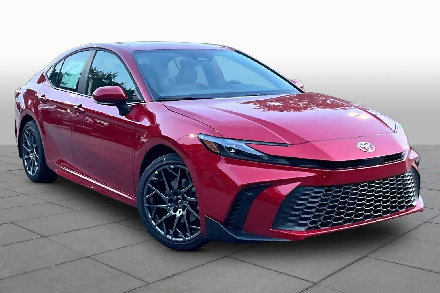 New 2026 Supersonic Red Toyota SE image 2