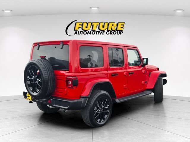 Used 2025 Red Jeep Sahara 4xe image 4