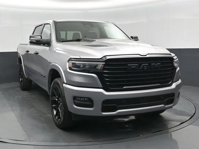 New 2026 Billet Silver Metallic Clear-Coat Exterior Paint RAM Laramie image 27