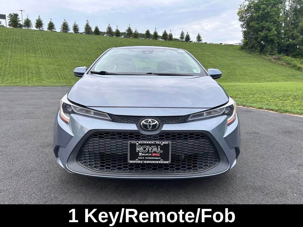 Used 2021 Gray Toyota LE image 3