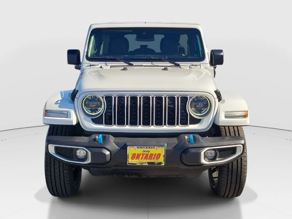 Certified Used 2024 White Jeep Sahara 4xe image 9