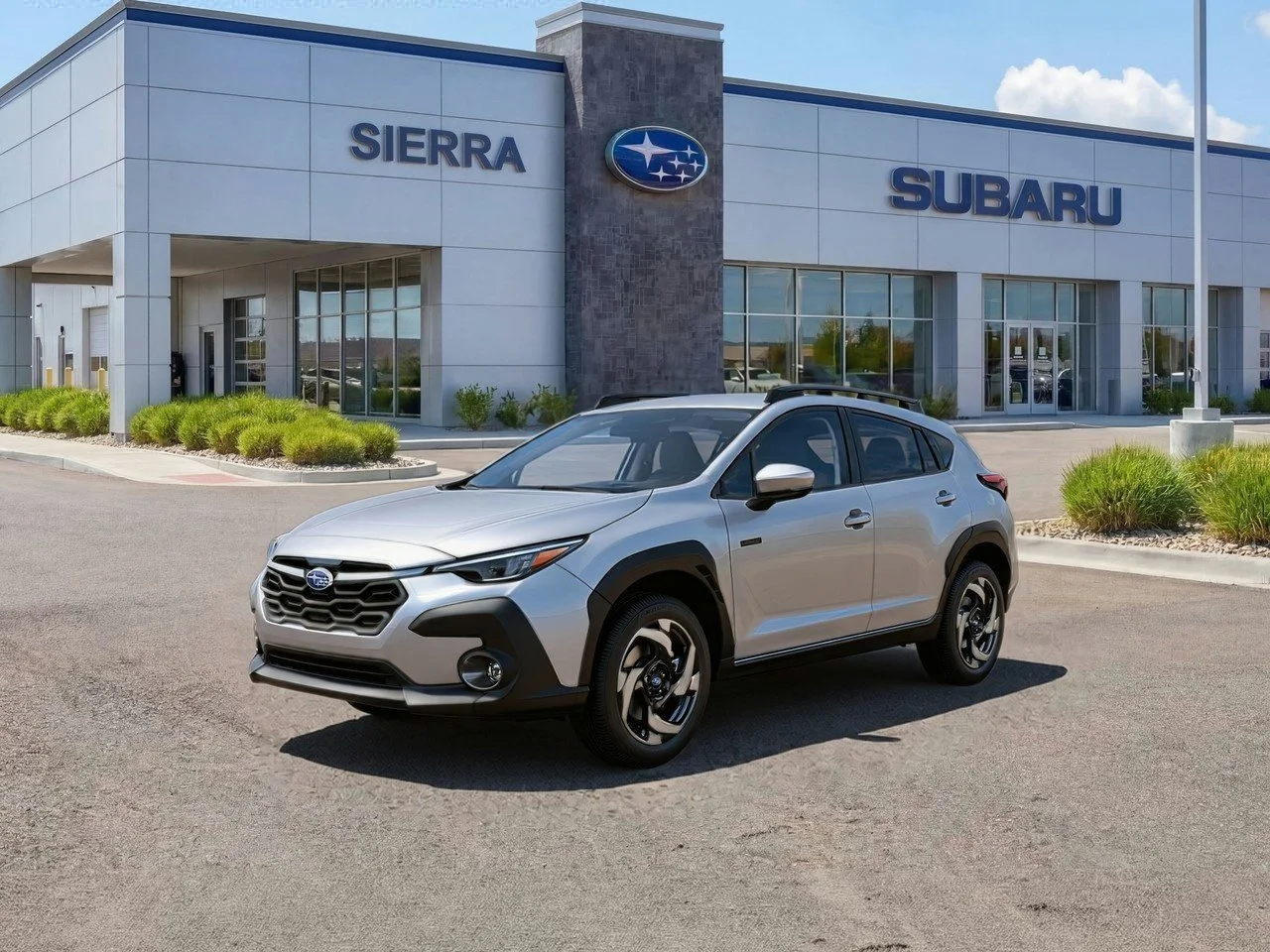 New 2026 ICE SILVER METALLIC Subaru Limited Hybrid image 1
