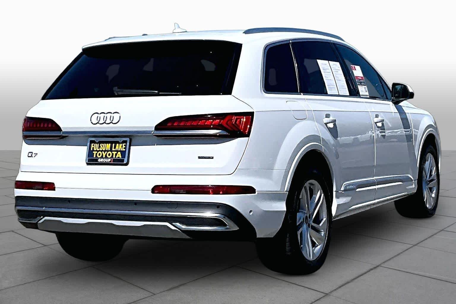 Used 2023 Glacier White Metallic Audi Premium image 12