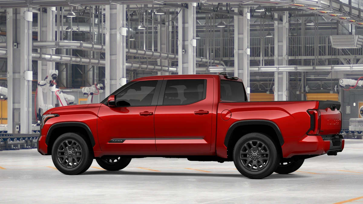 New 2026 Supersonic Red Toyota Platinum image 5