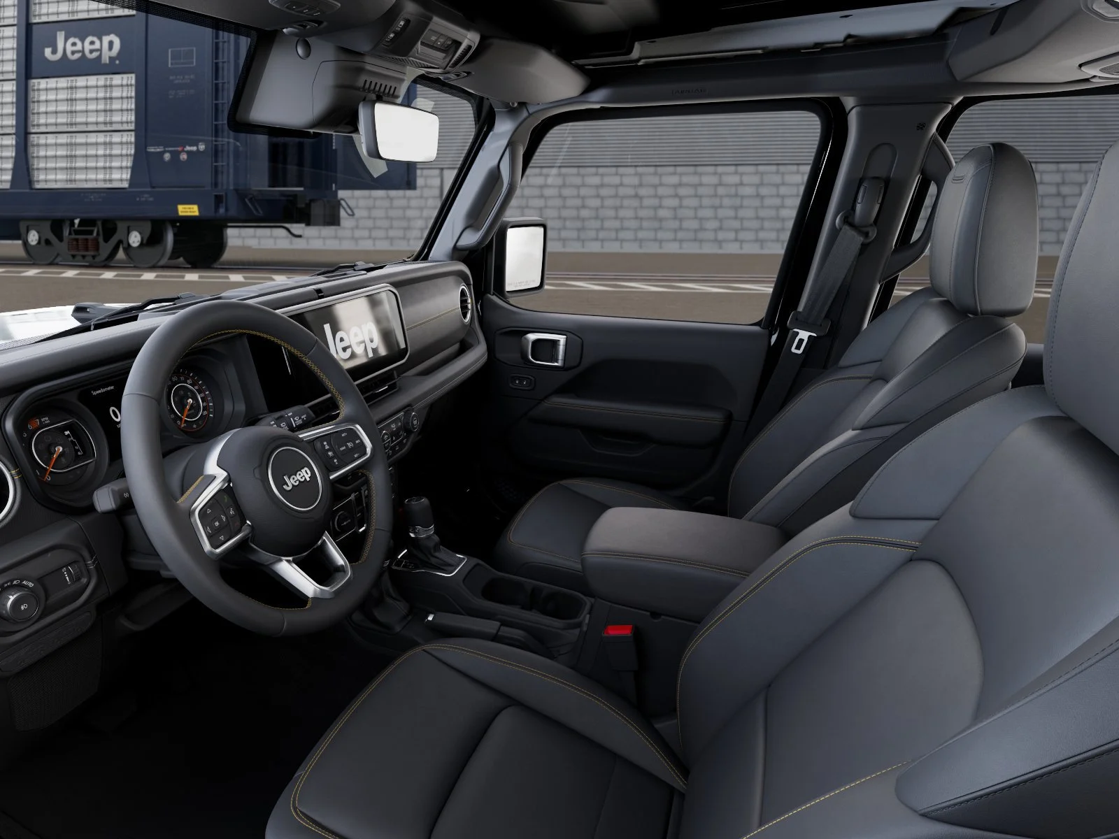 New 2026 Black Clear-Coat Exterior Paint Jeep Sahara image 22