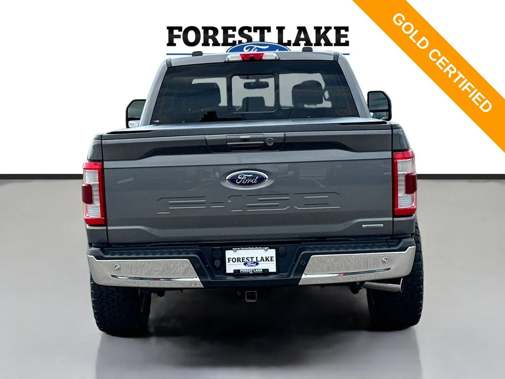 Used 2021 Gray Metallic Ford Lariat image 6