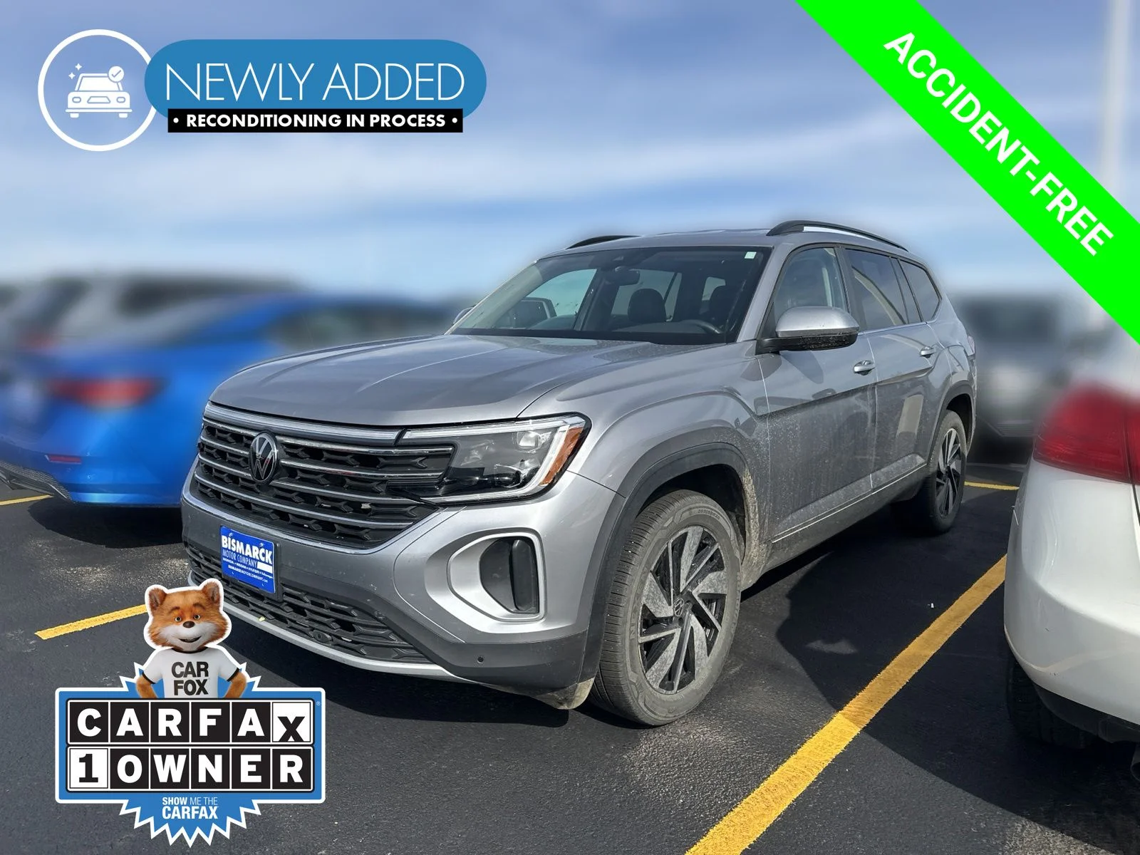 Used 2024 Silver Volkswagen 2.0T SE w/Technology image 1