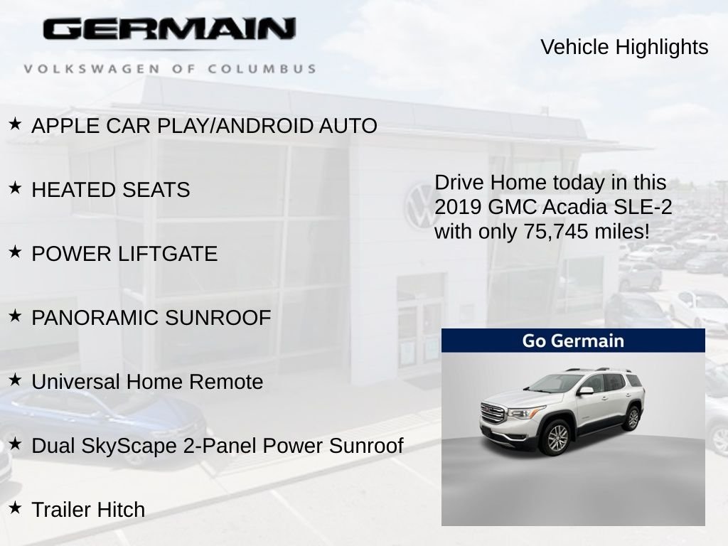 Used 2019 Silver GMC SLE-2 image 5